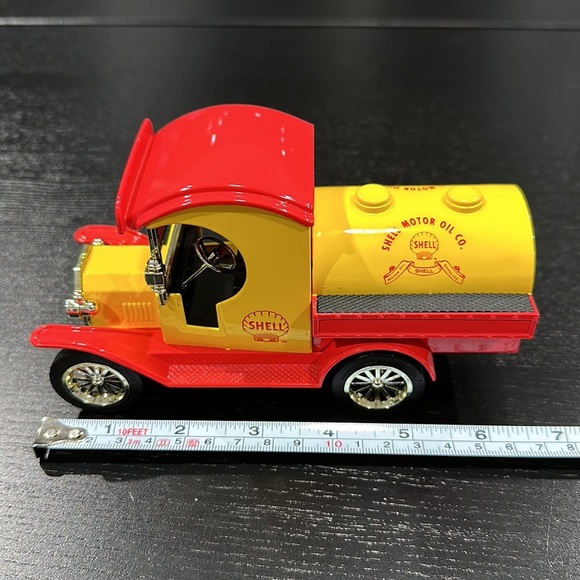 Shell Motor Oil Co. Vintage 1912 Ford Car Coin Bank - Picture 12 of 12